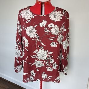 NWT Stitchfix Papermoon Floral Blouse XXL